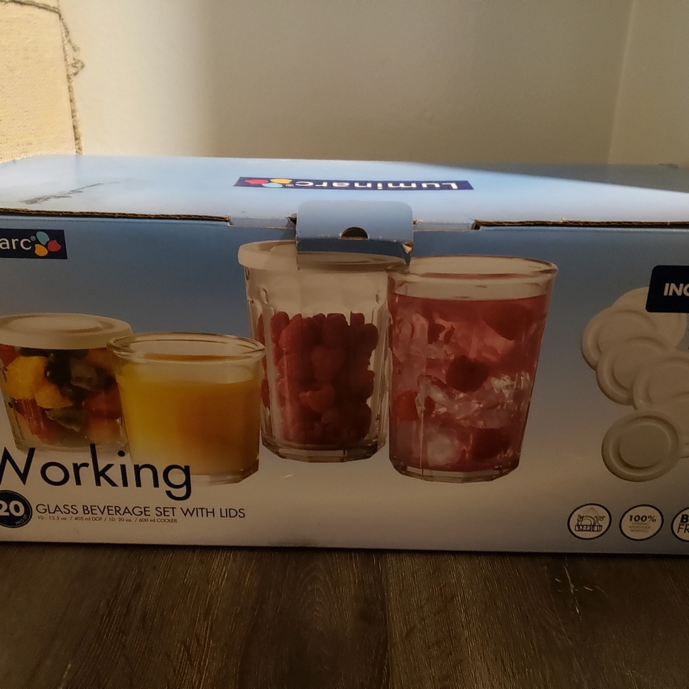Luminarc beverage set